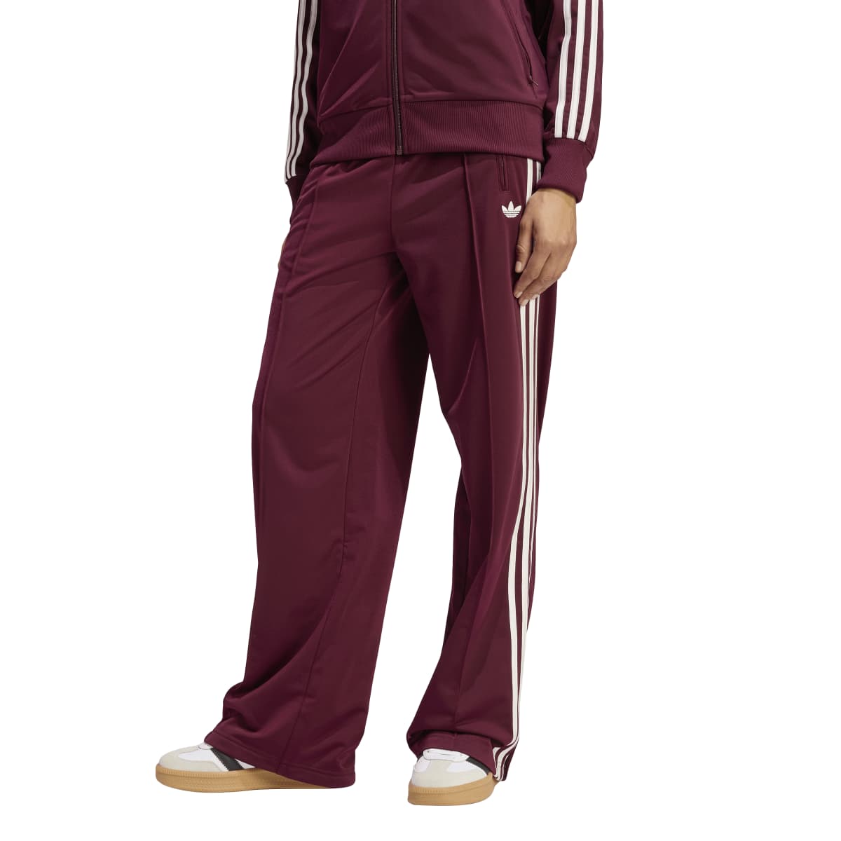 Adidas Firebird Loose Tracksuit Pants Marron Womens