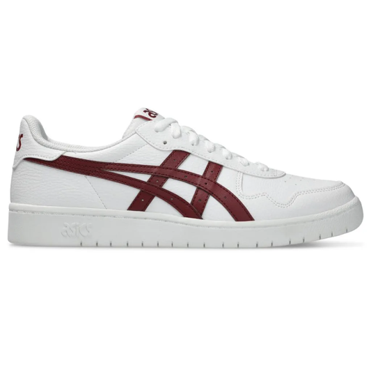 Asics Japan S White Oxblood Unisex Sneaker