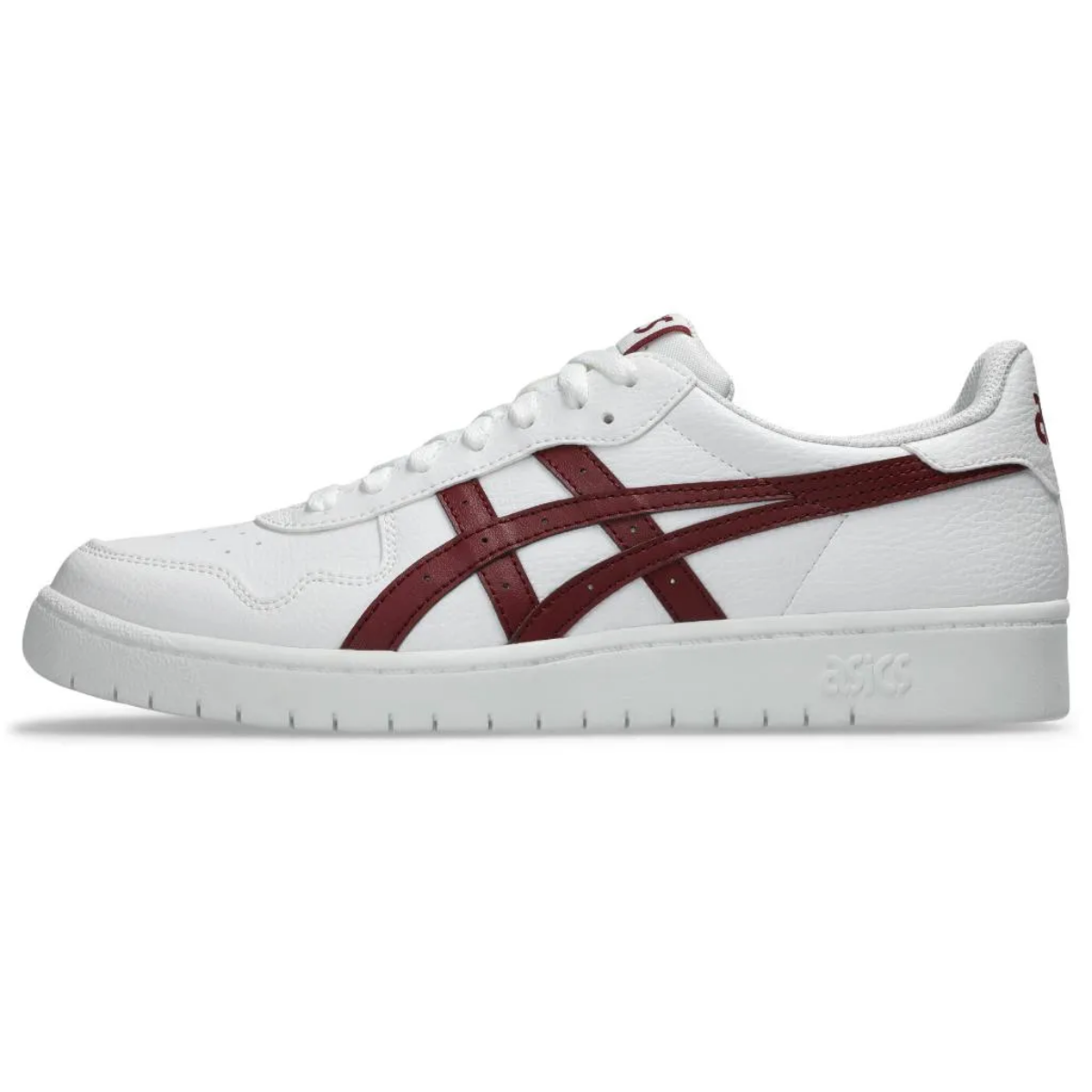 Asics Japan S White Oxblood Unisex Sneaker