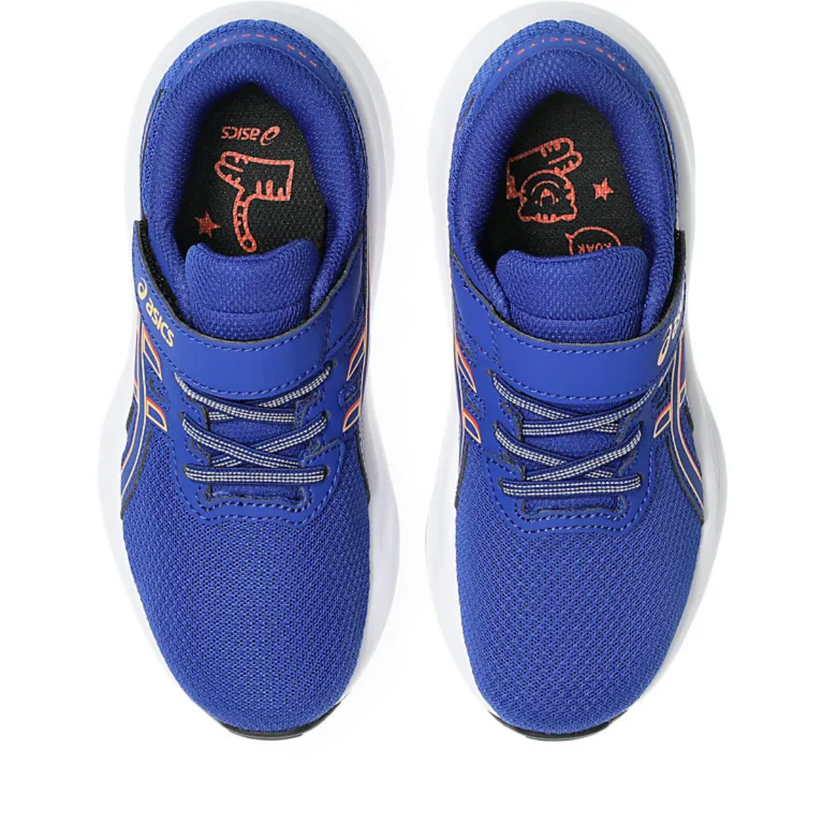 Asics Pre Excite 11 PS Prussian Blue Orange Glow Sneaker