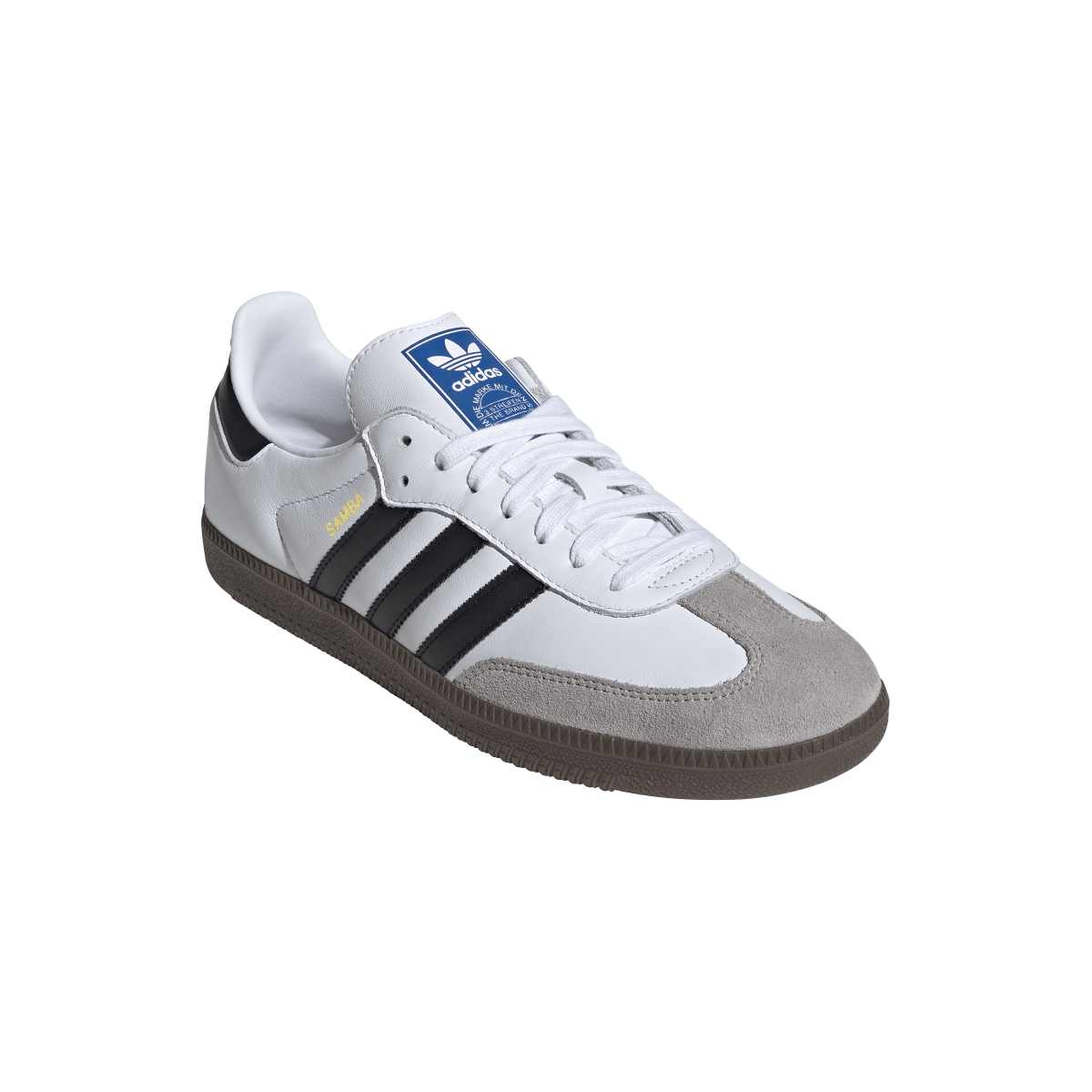 Adidas Samba OG Mens  White Black Stripe sneaker