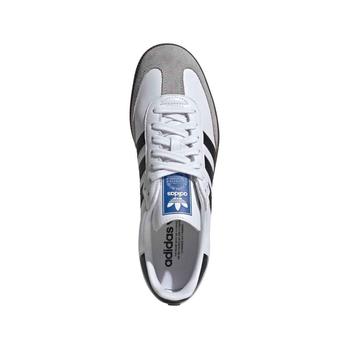 Adidas Samba OG Mens  White Black Stripe sneaker
