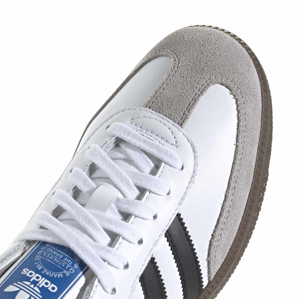 Adidas Samba OG Mens  White Black Stripe sneaker