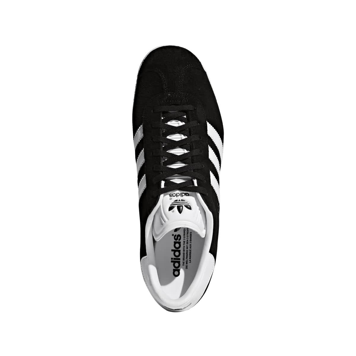 Adidas Gazelle Black White Gold