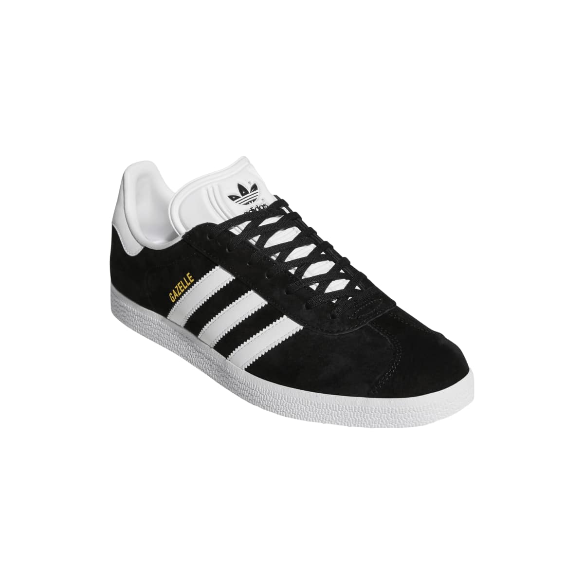 Adidas Gazelle Black White Gold