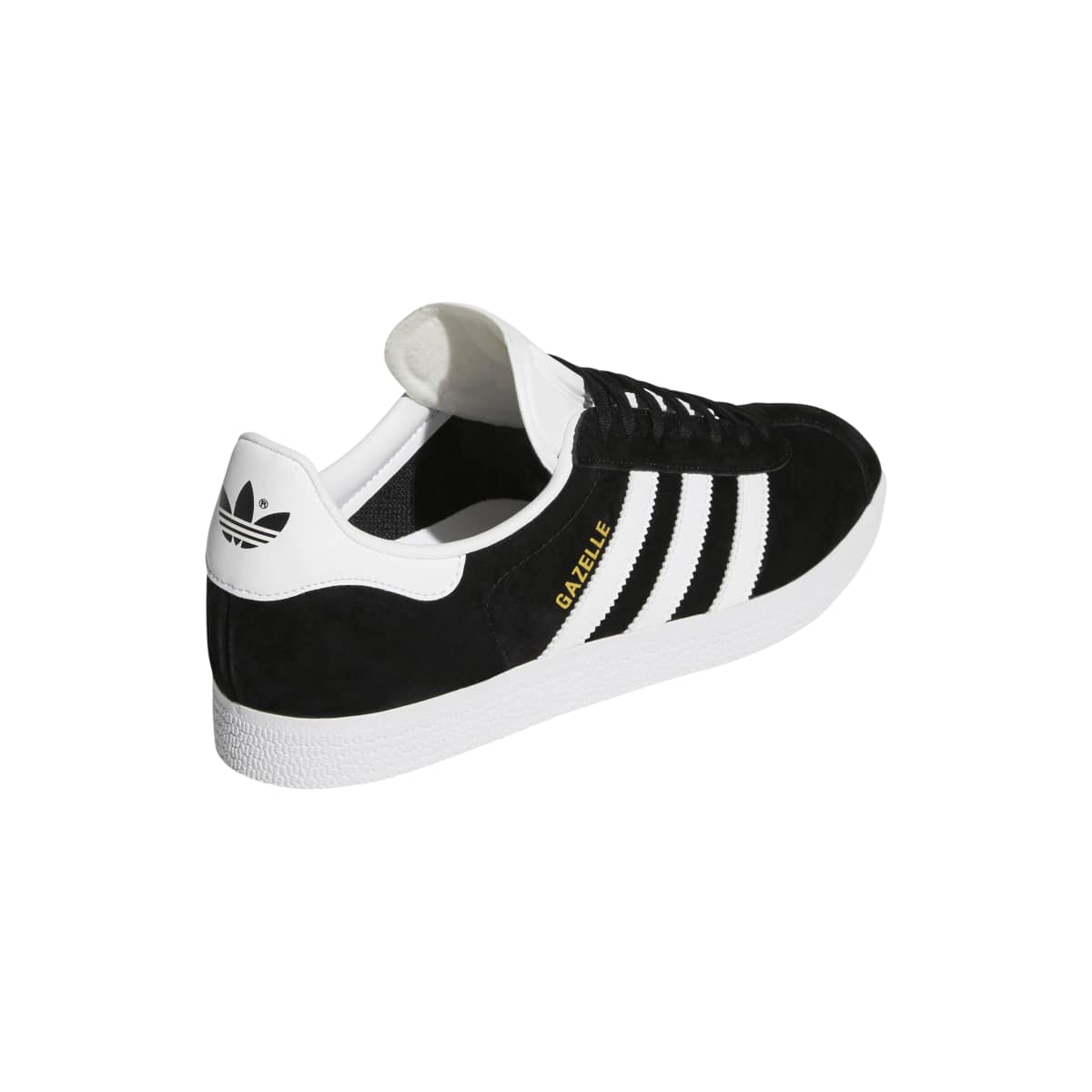 Adidas Gazelle Black White Gold