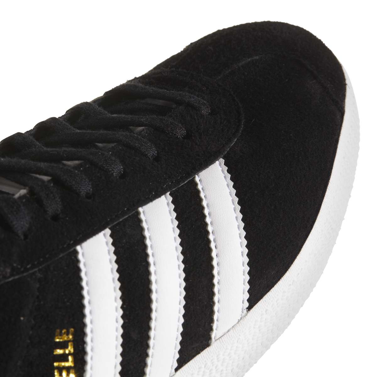 Adidas Gazelle Black White Gold