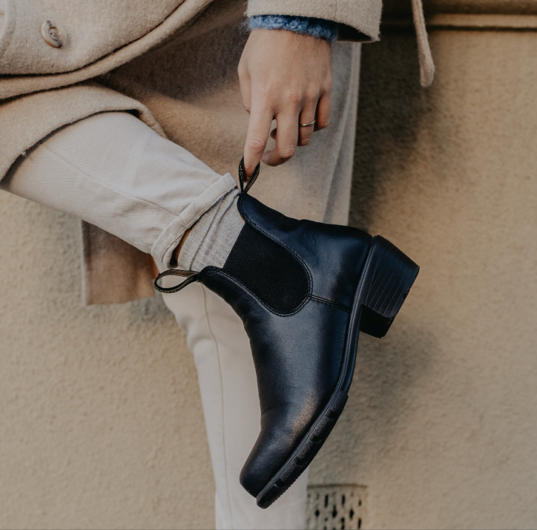 Blundstone 1671 Black Heel Boot