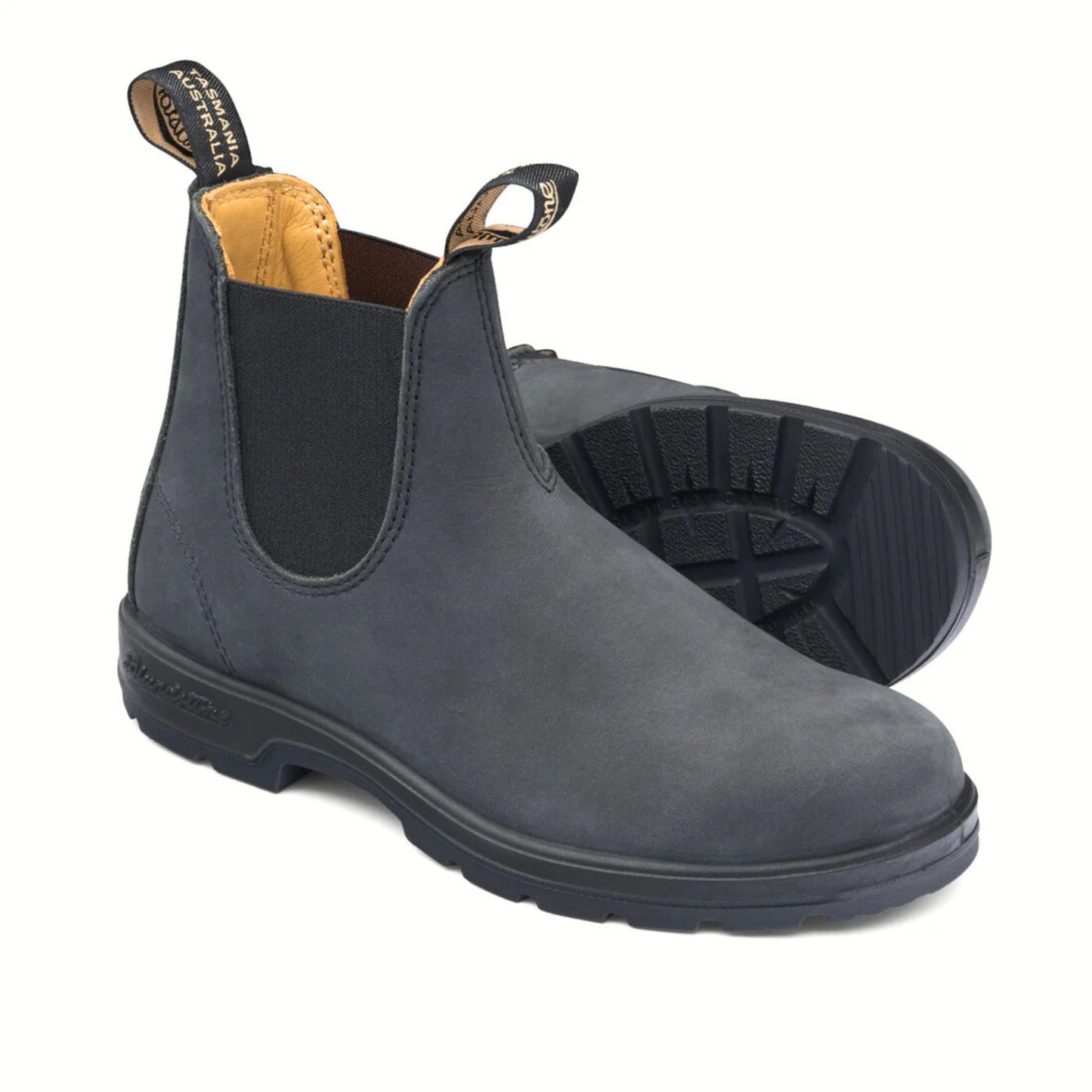 Blundstone 587 Rustic Black Chelsea Boot