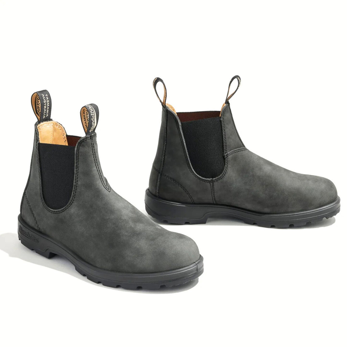 Blundstone 587 Rustic Black Chelsea Boot