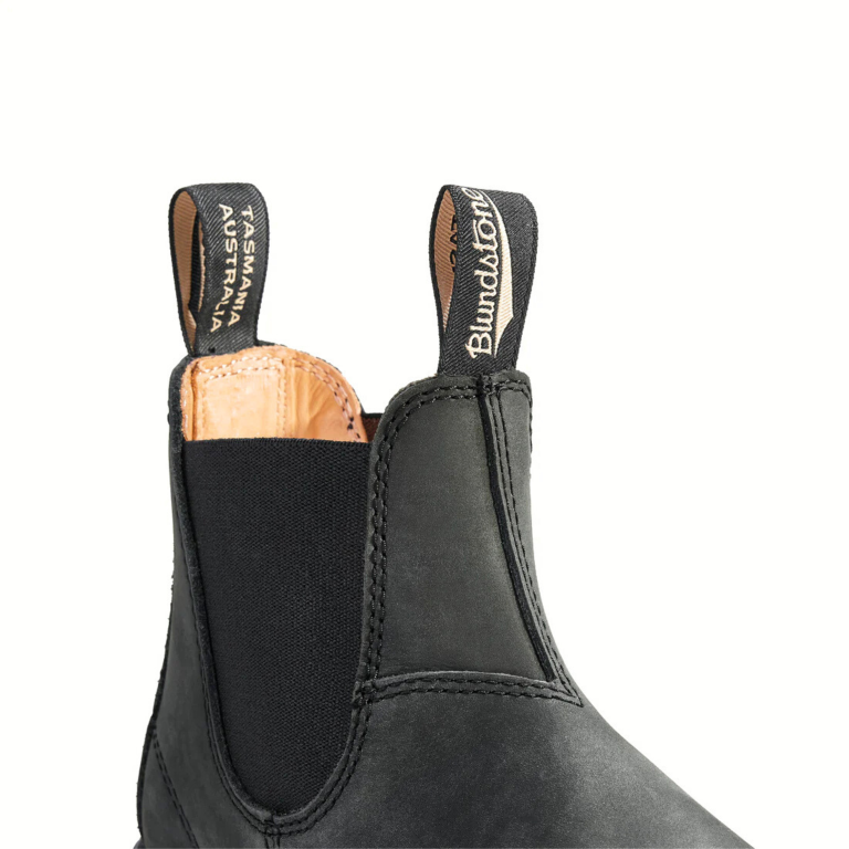 Blundstone 587 Rustic Black Chelsea Boot