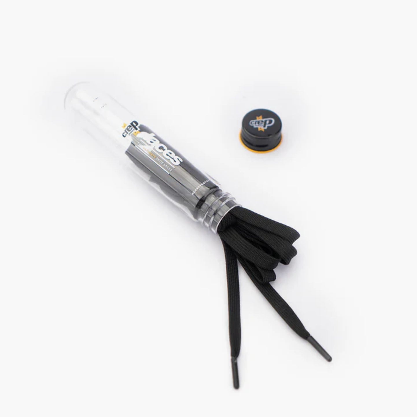 Crep Protect Laces Flat Mono Black