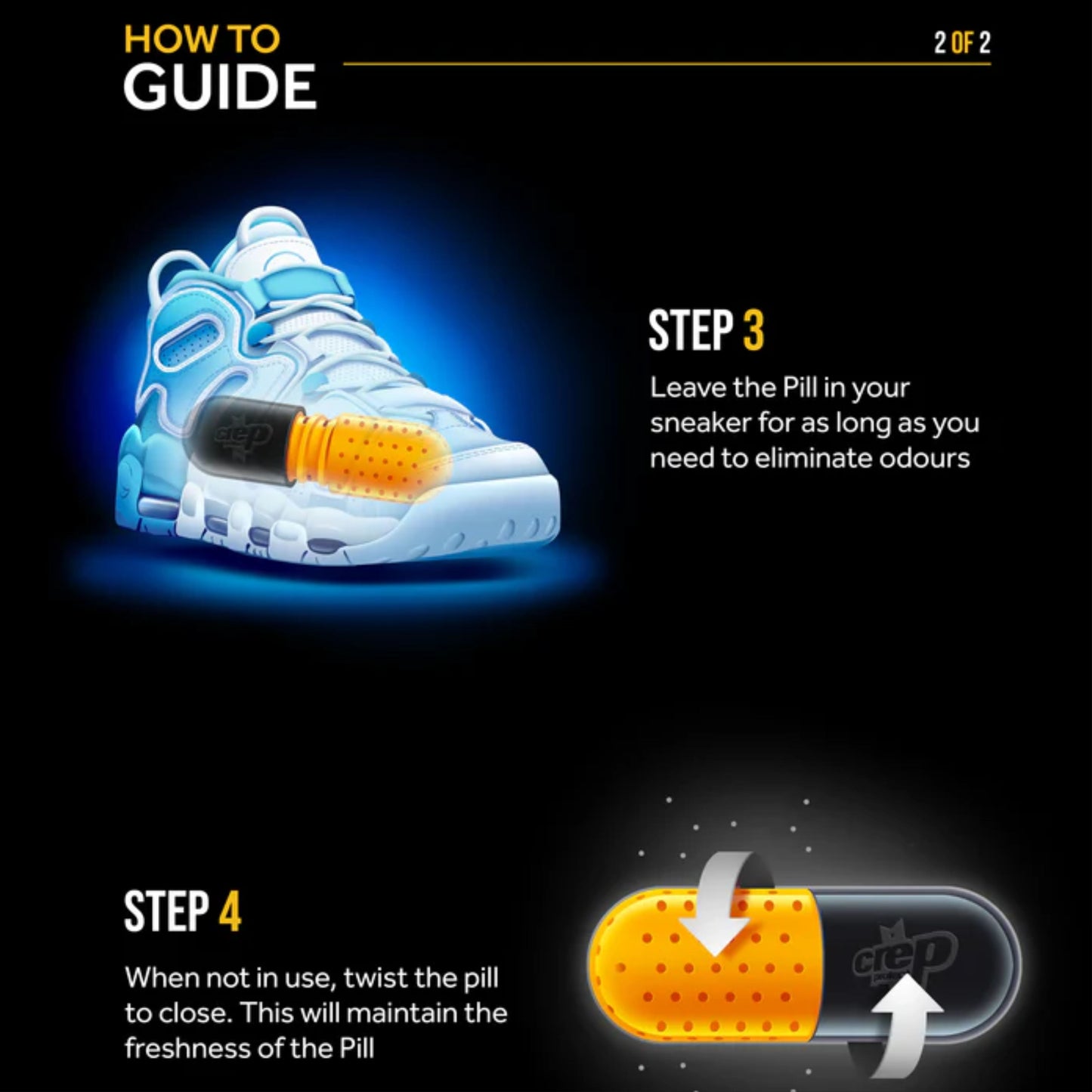 Crep Protect Pills Sneaker Fresheners