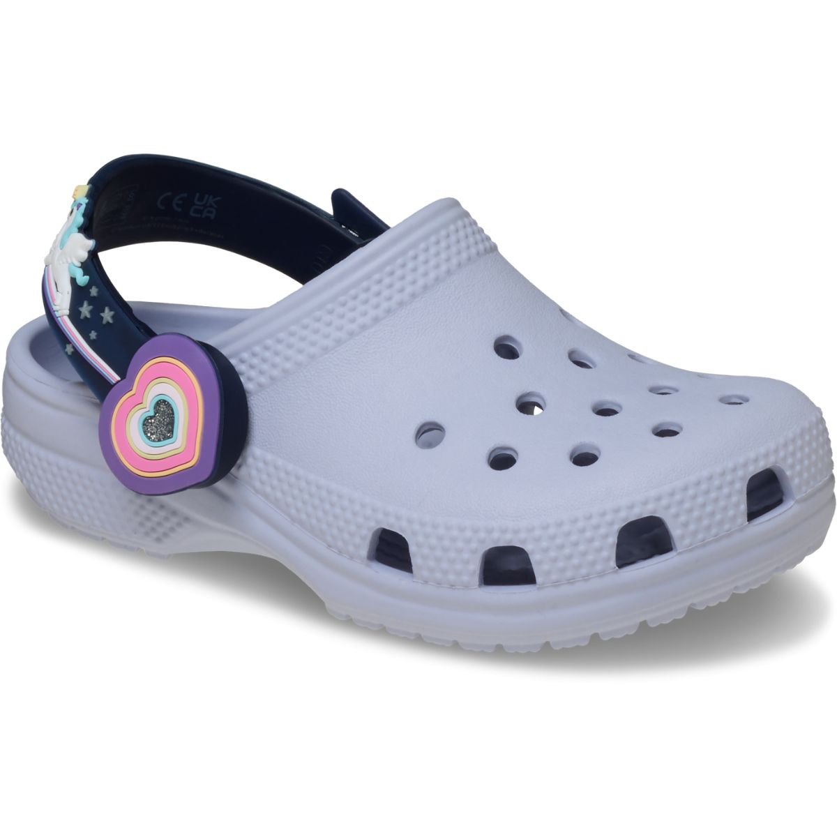 Crocs C Imagination Lights Backstrap Clog Toddlers Frosted Grape