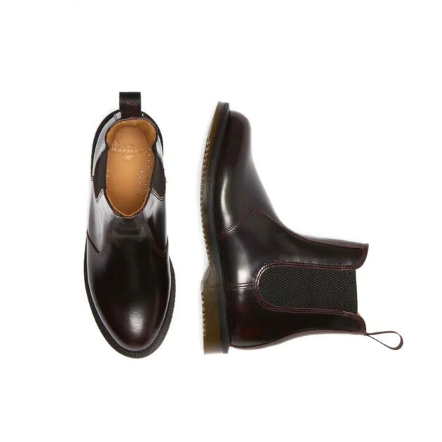 Dr Martens Flora Cherry Red