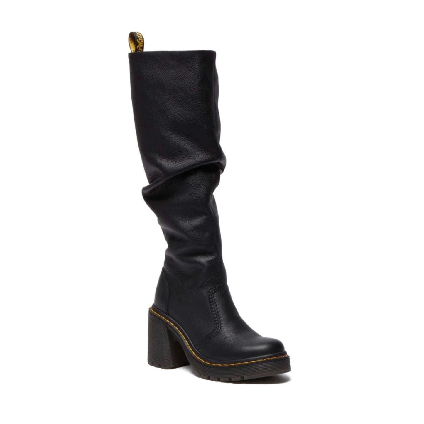 Dr Martens Kasey Pull on Virginia Knee High Black