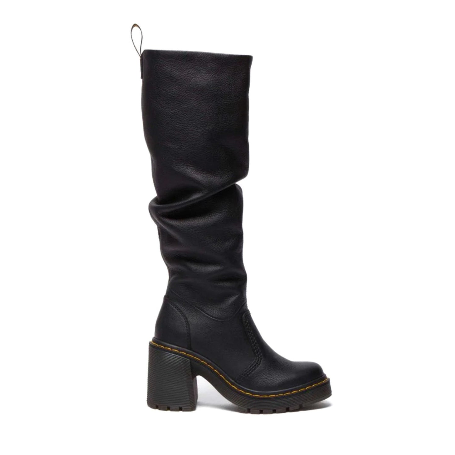 Dr Martens Kasey Pull on Virginia Knee High Black