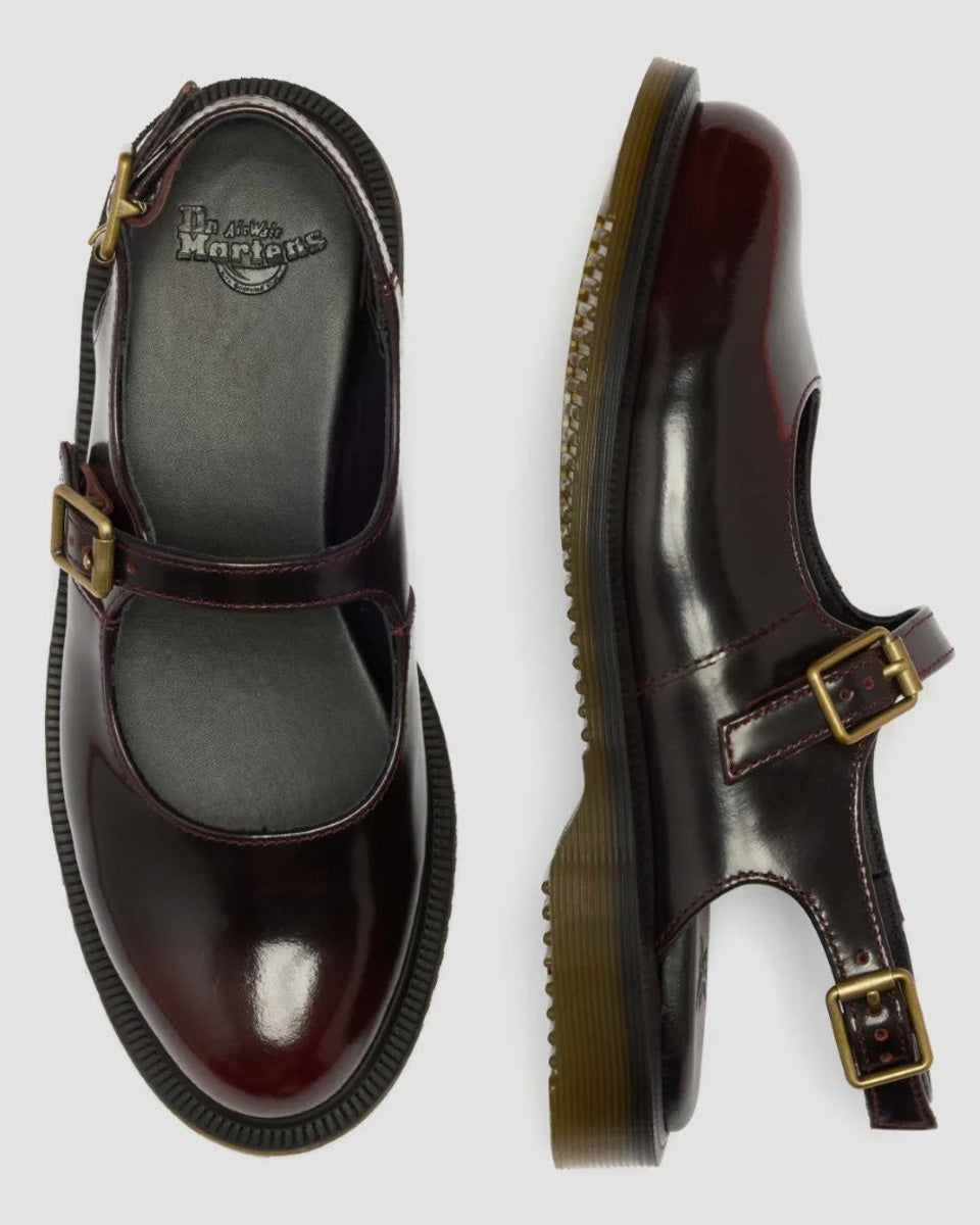 Dr Martens Madaline Mary Jane Cherry Red