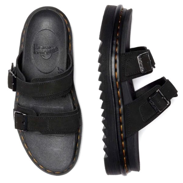 Dr Martens Myles Black  Suede