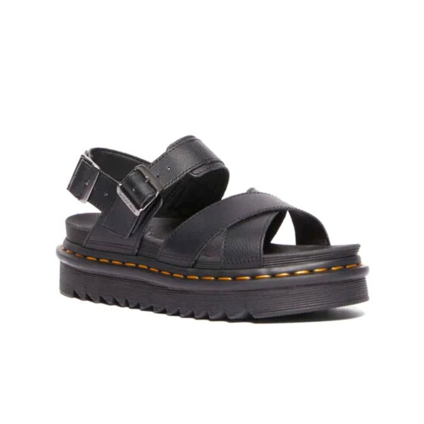 Dr Martens Voss II Cross Sandal Black Athena - Last Pair UK7