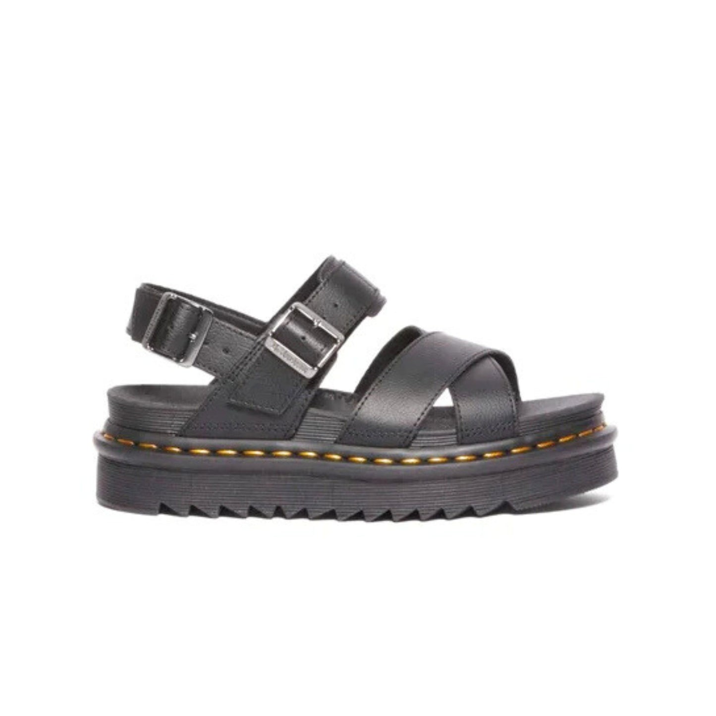 Dr Martens Voss II Cross Sandal Black Athena - Last Pair UK7