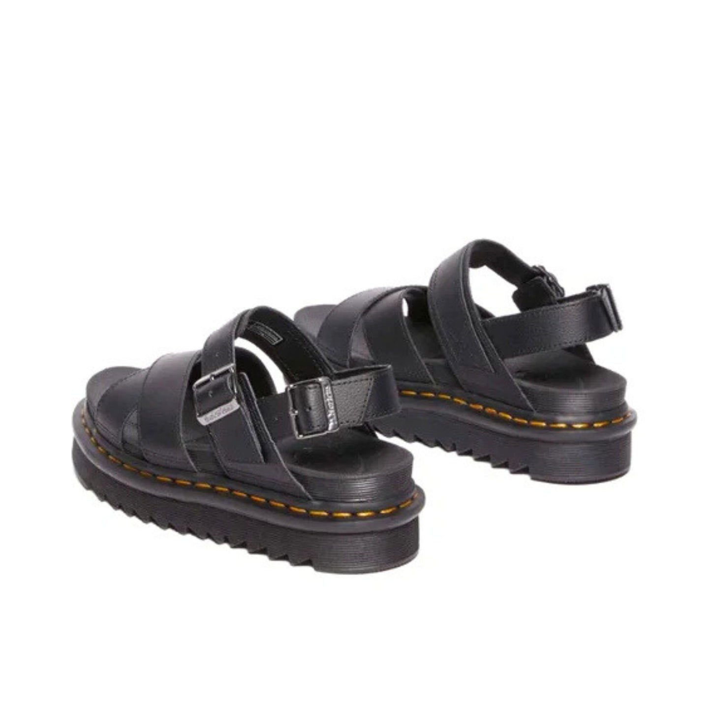 Dr Martens Voss II Cross Sandal Black Athena - Last Pair UK7