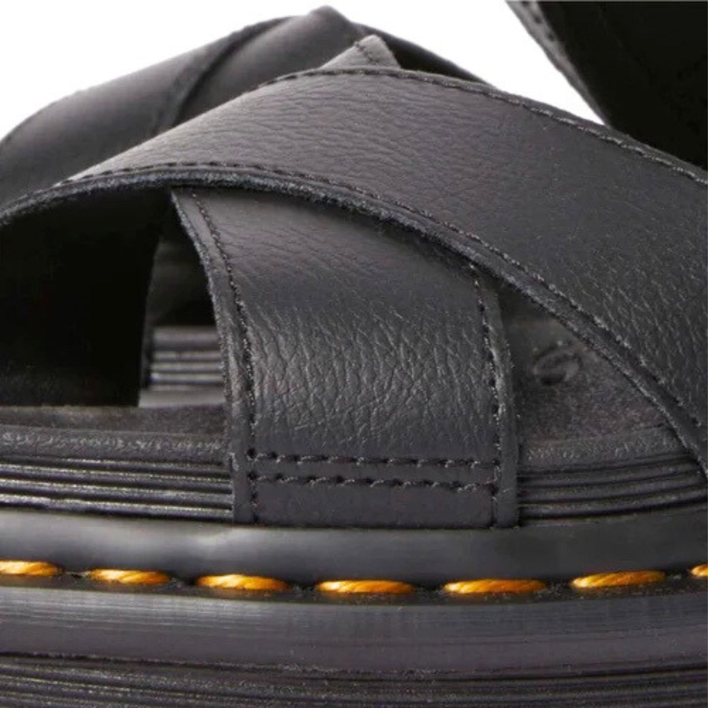 Dr Martens Voss II Cross Sandal Black Athena - Last Pair UK7