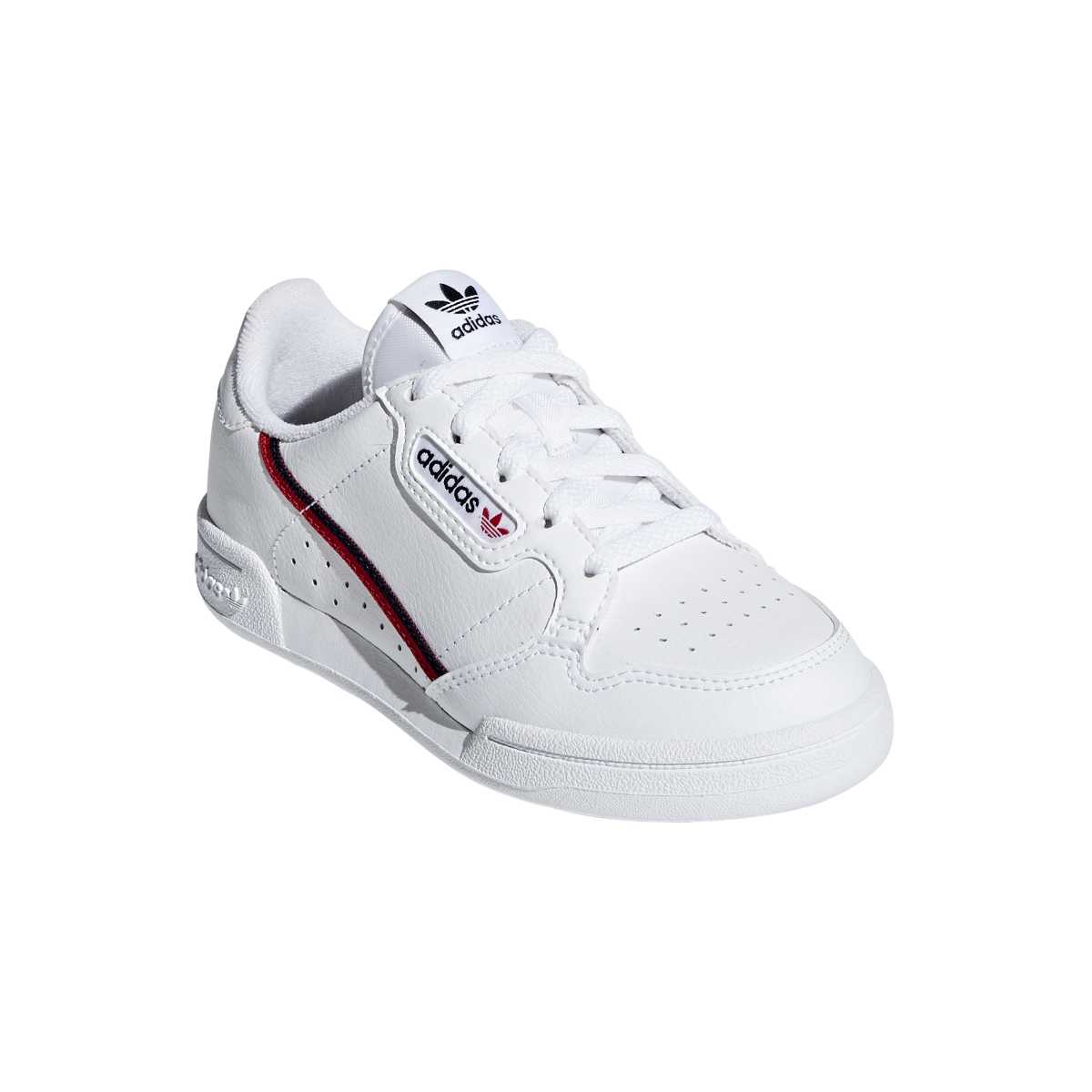 Adidas Junior Continental 80 C White Laces Sneaker