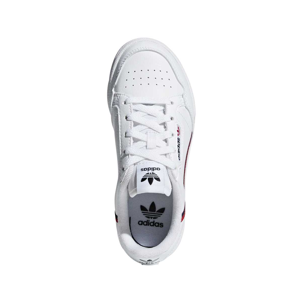 Adidas Junior Continental 80 C White Laces Sneaker