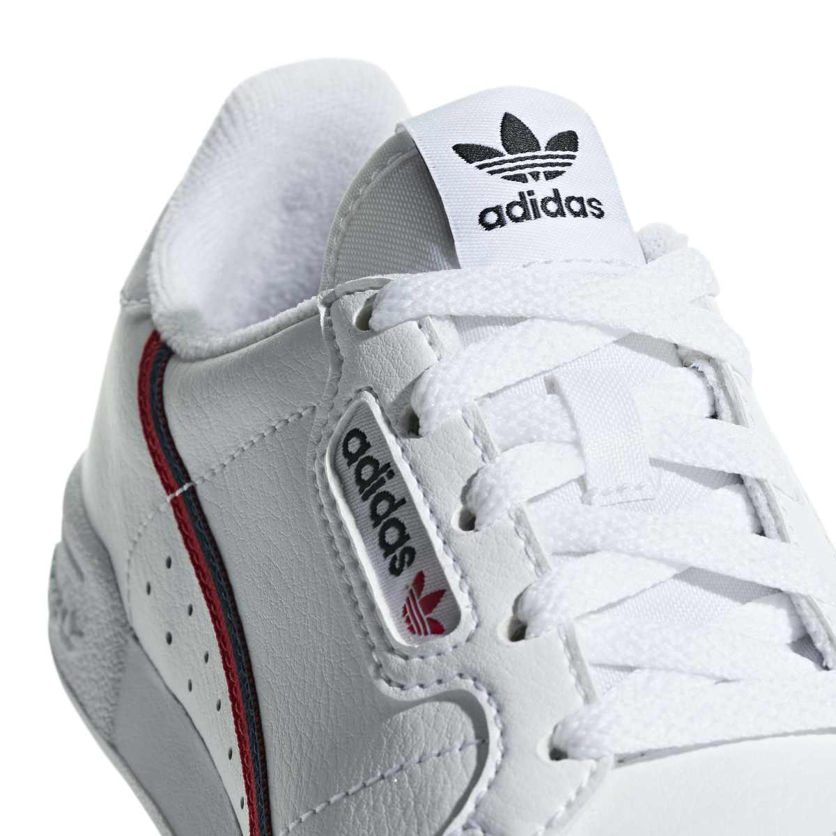 Adidas Junior Continental 80 C White Laces Sneaker