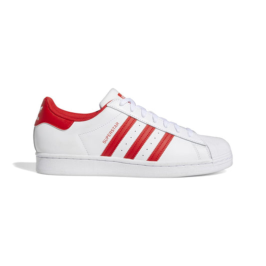 Adidas Superstar Cloud White Vivid Red