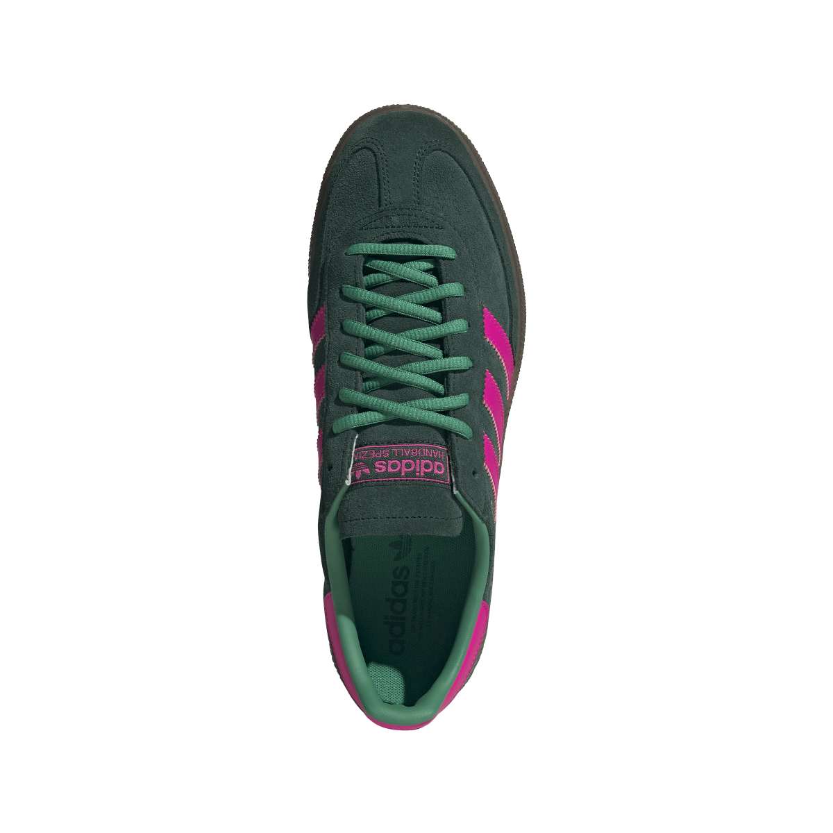 Adidas Handball Spezial Deep Green Shocking Pick Stripes