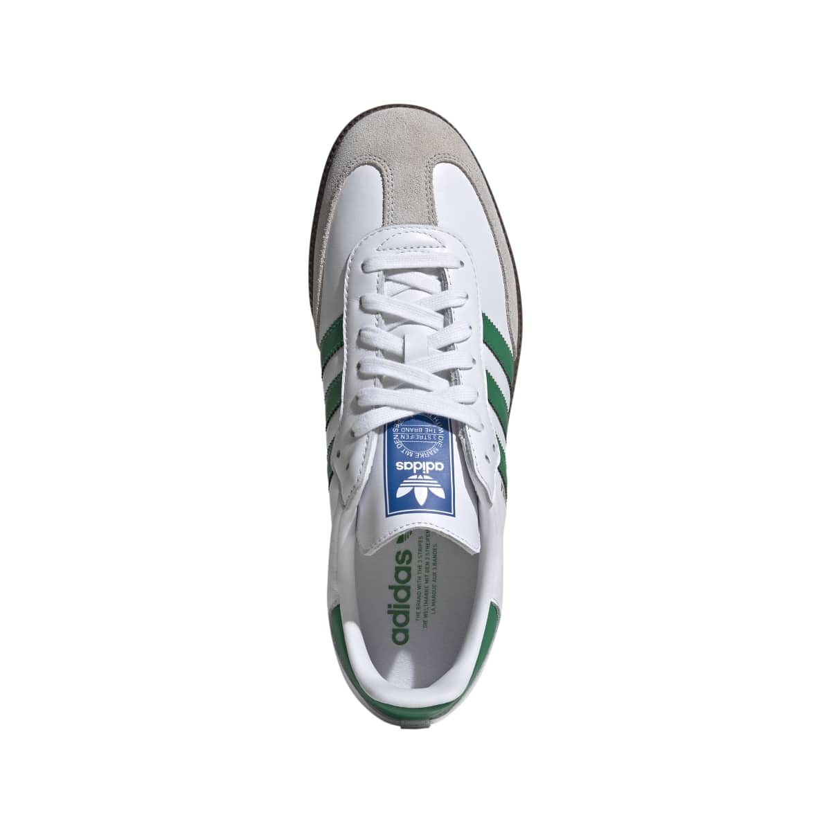 Adidas Mens Samba OG White Green - Last Pair M11.5