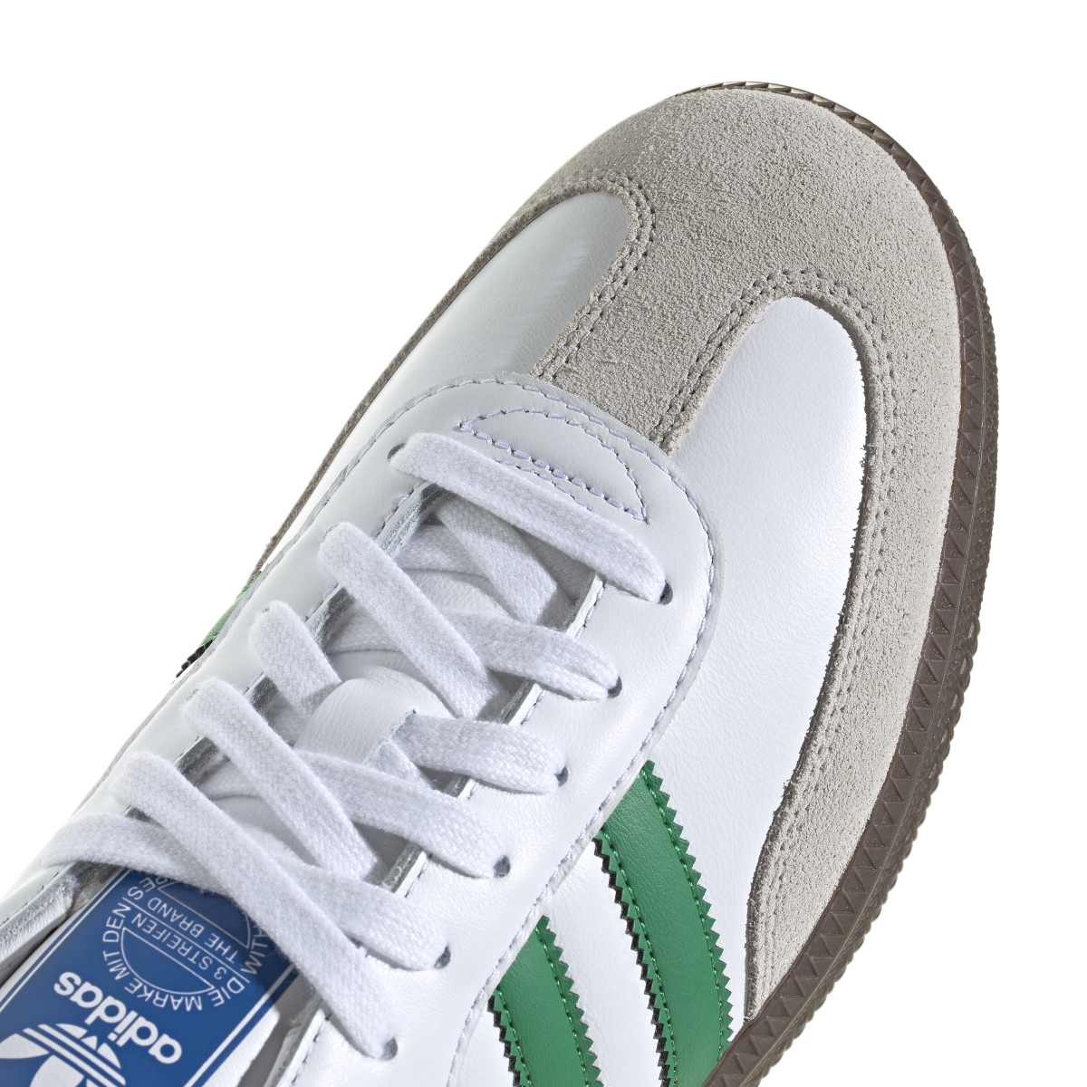 Adidas Mens Samba OG White Green - Last Pair M11.5