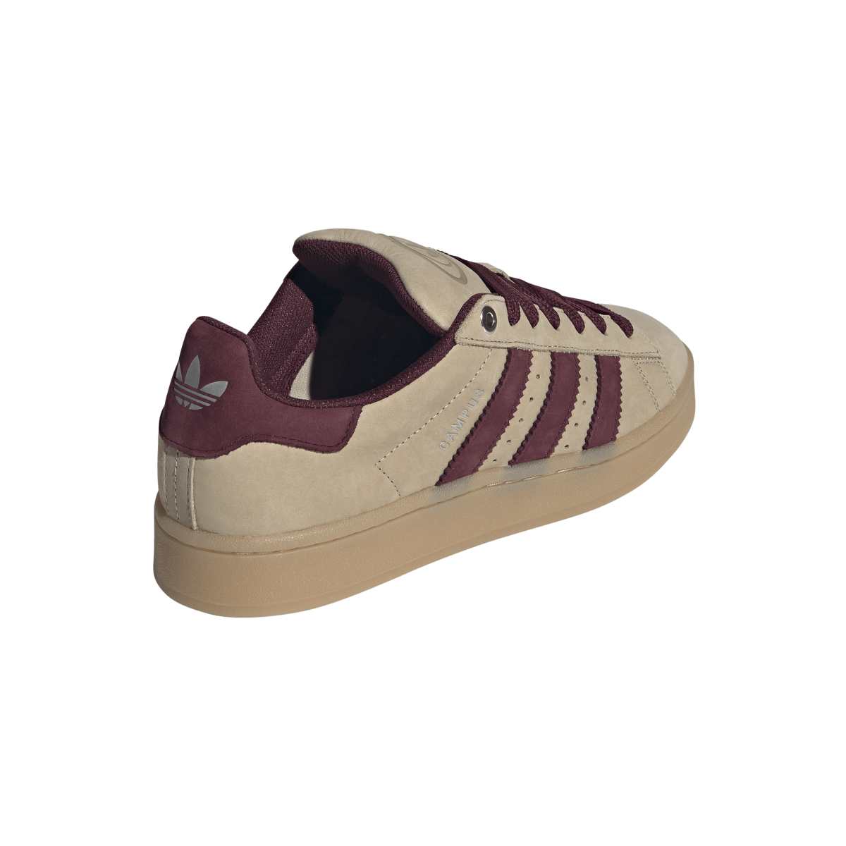 Adidas Campus 00s Mens Beige Maroon Stripes