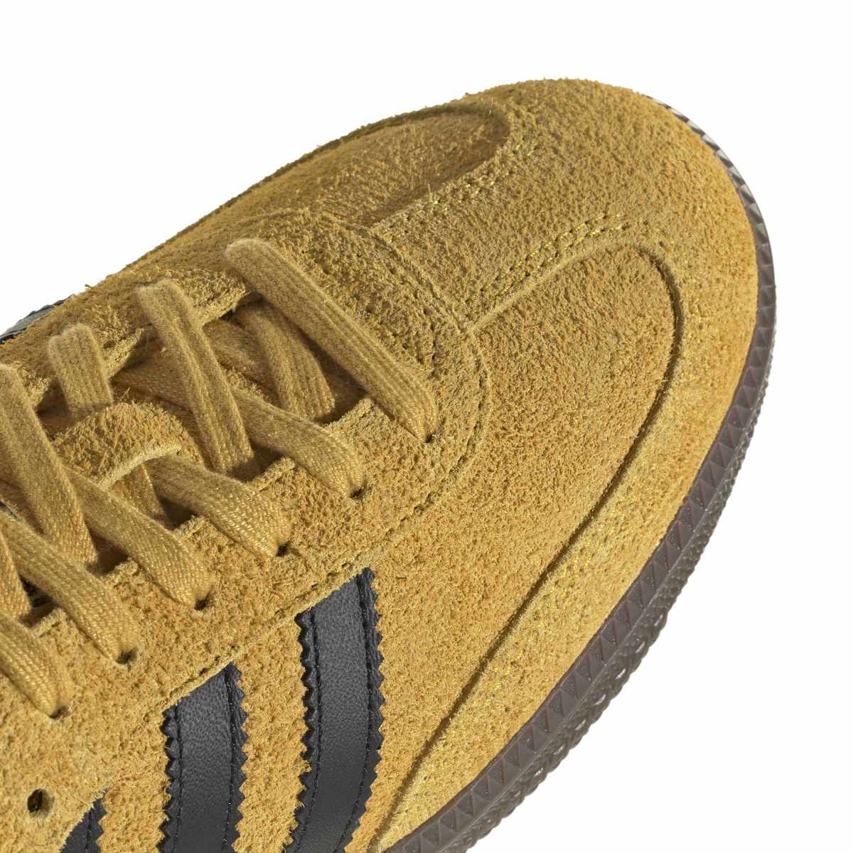 Adidas Samba OG Mens Yellow Black Stripes