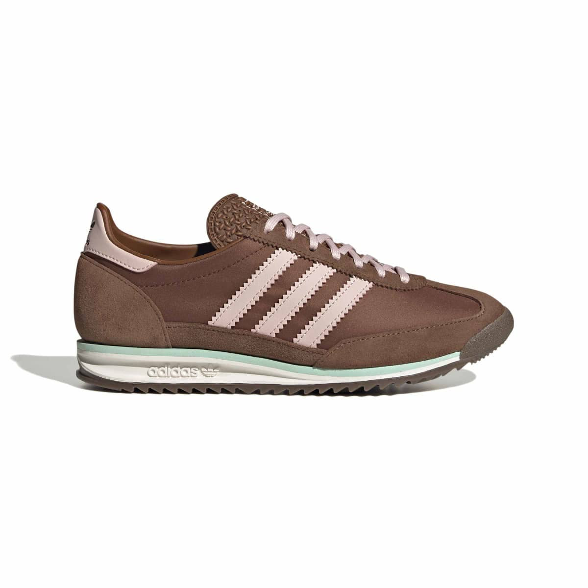 Adidas SL 72 OG Womens Brown Pink Stripes