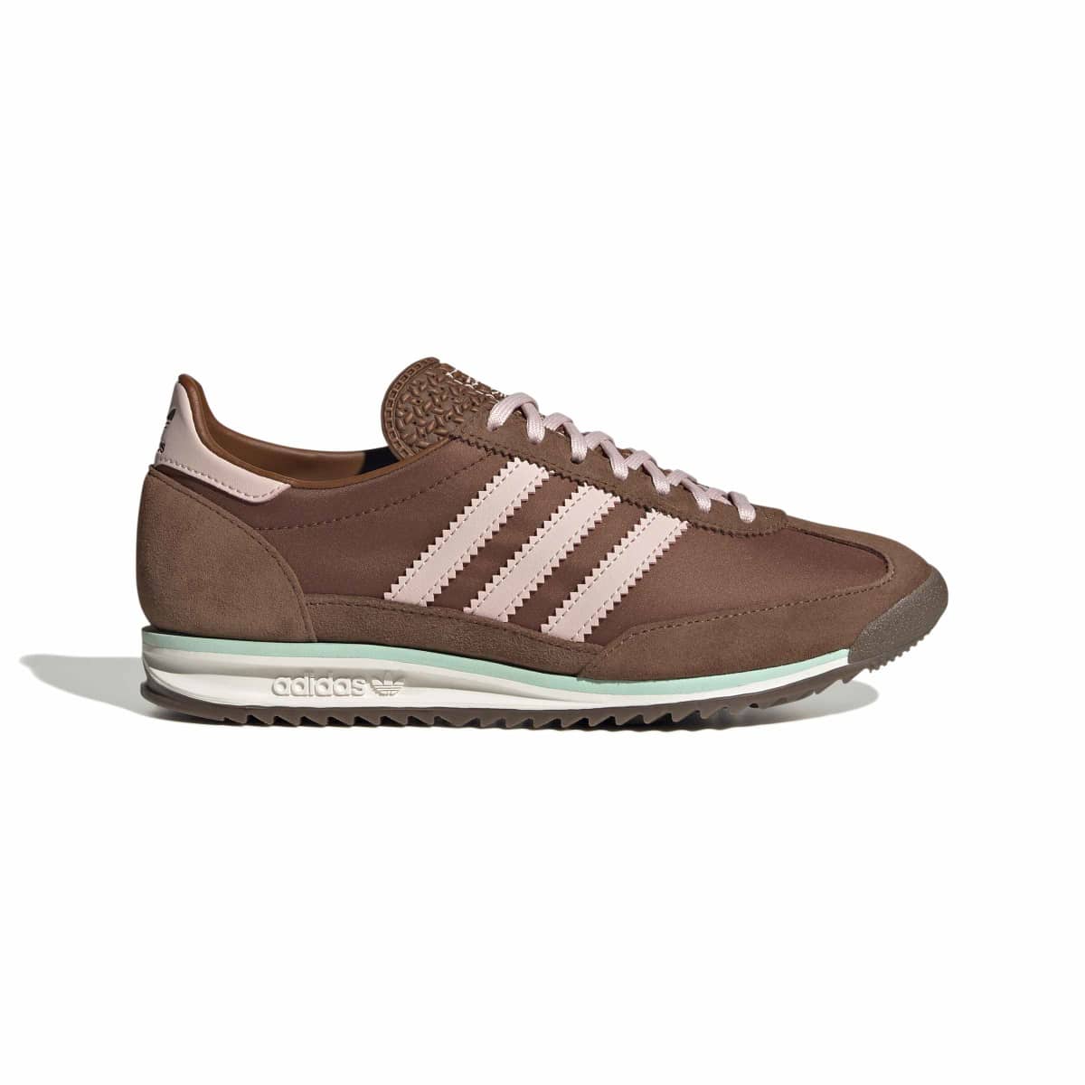Adidas SL 72 OG Womens Brown Pink Stripes