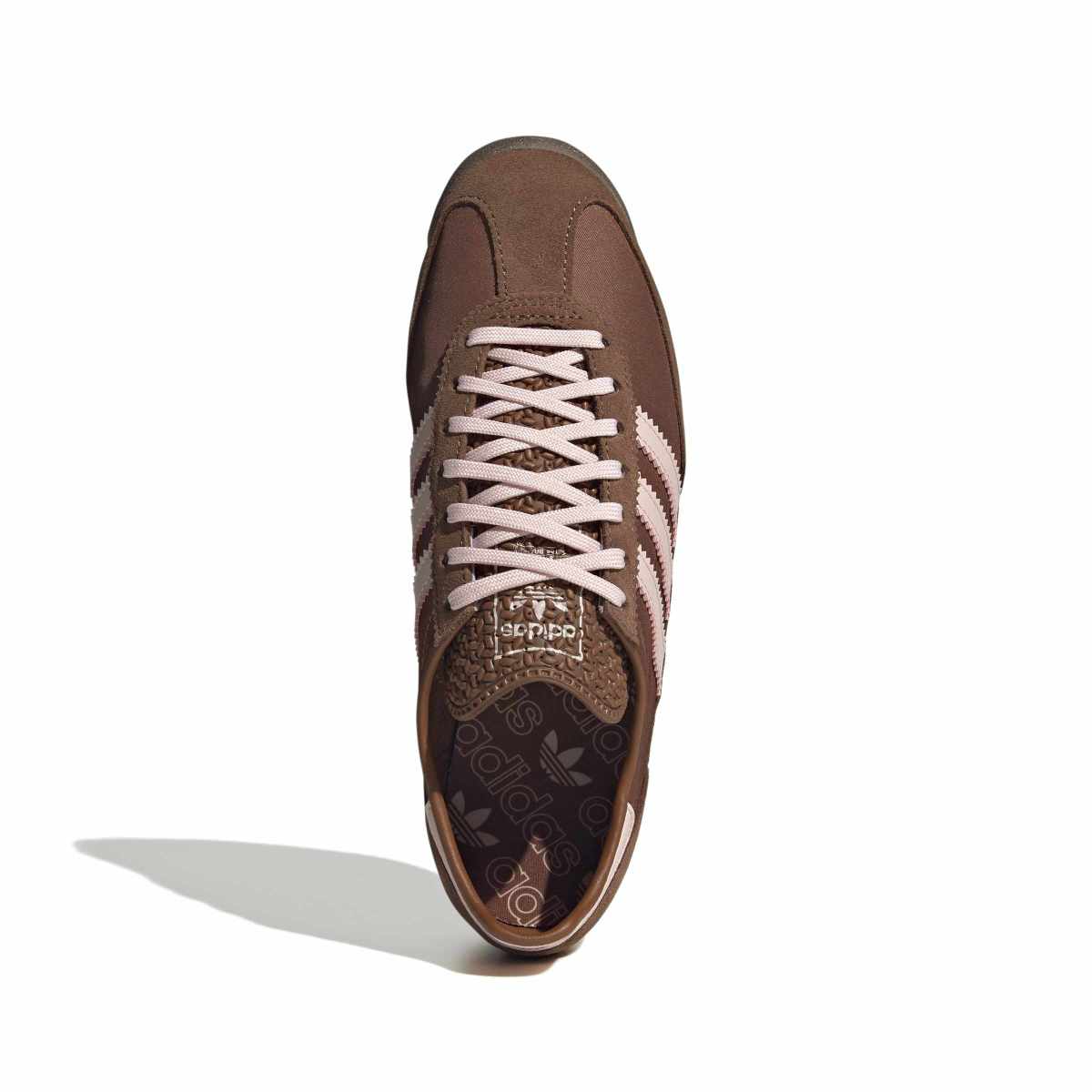 Adidas SL 72 OG Womens Brown Pink Stripes