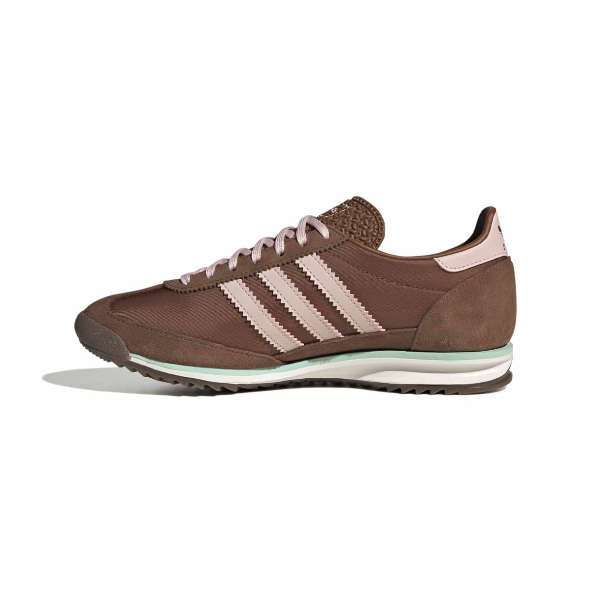 Adidas SL 72 OG Womens Brown Pink Stripes