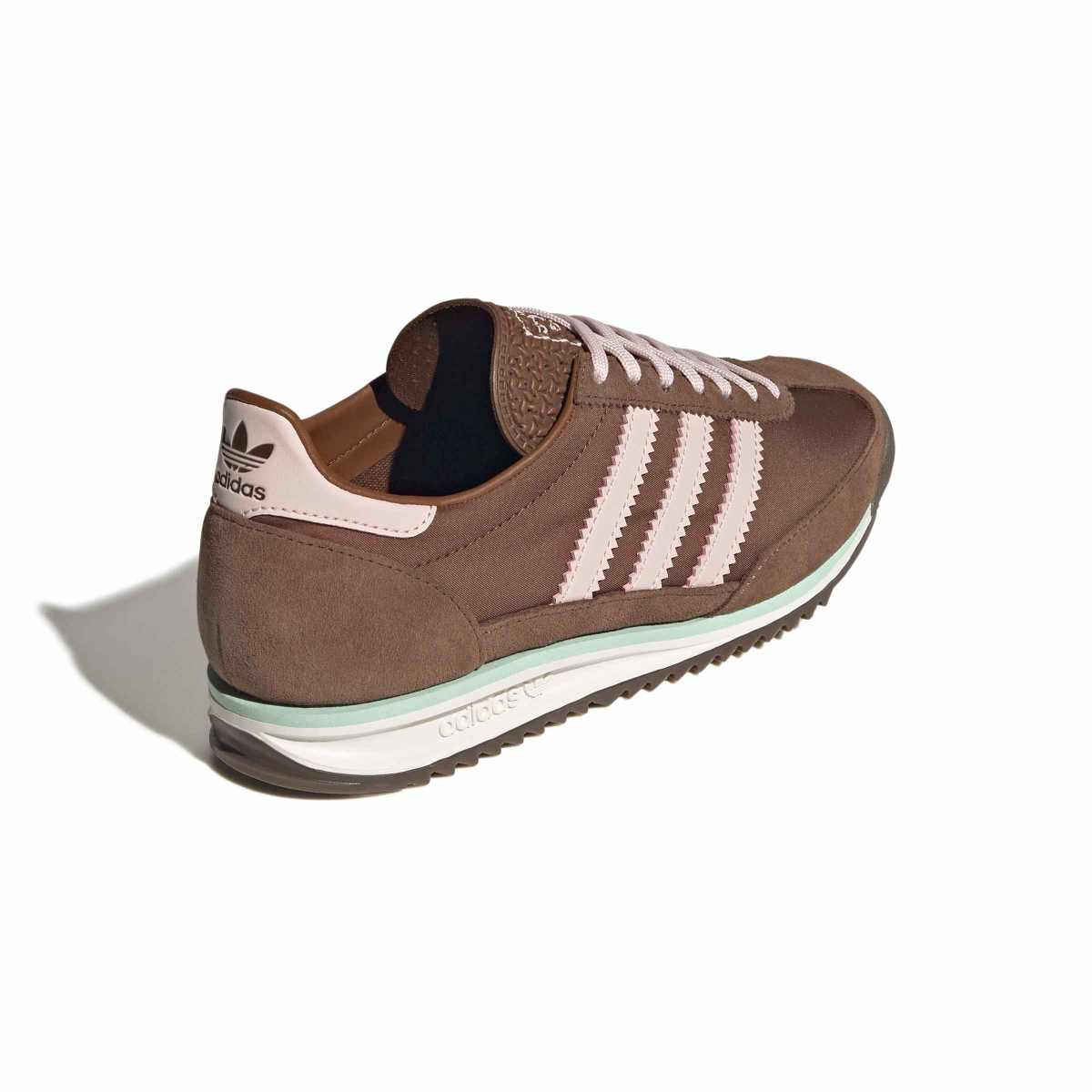 Adidas SL 72 OG Womens Brown Pink Stripes