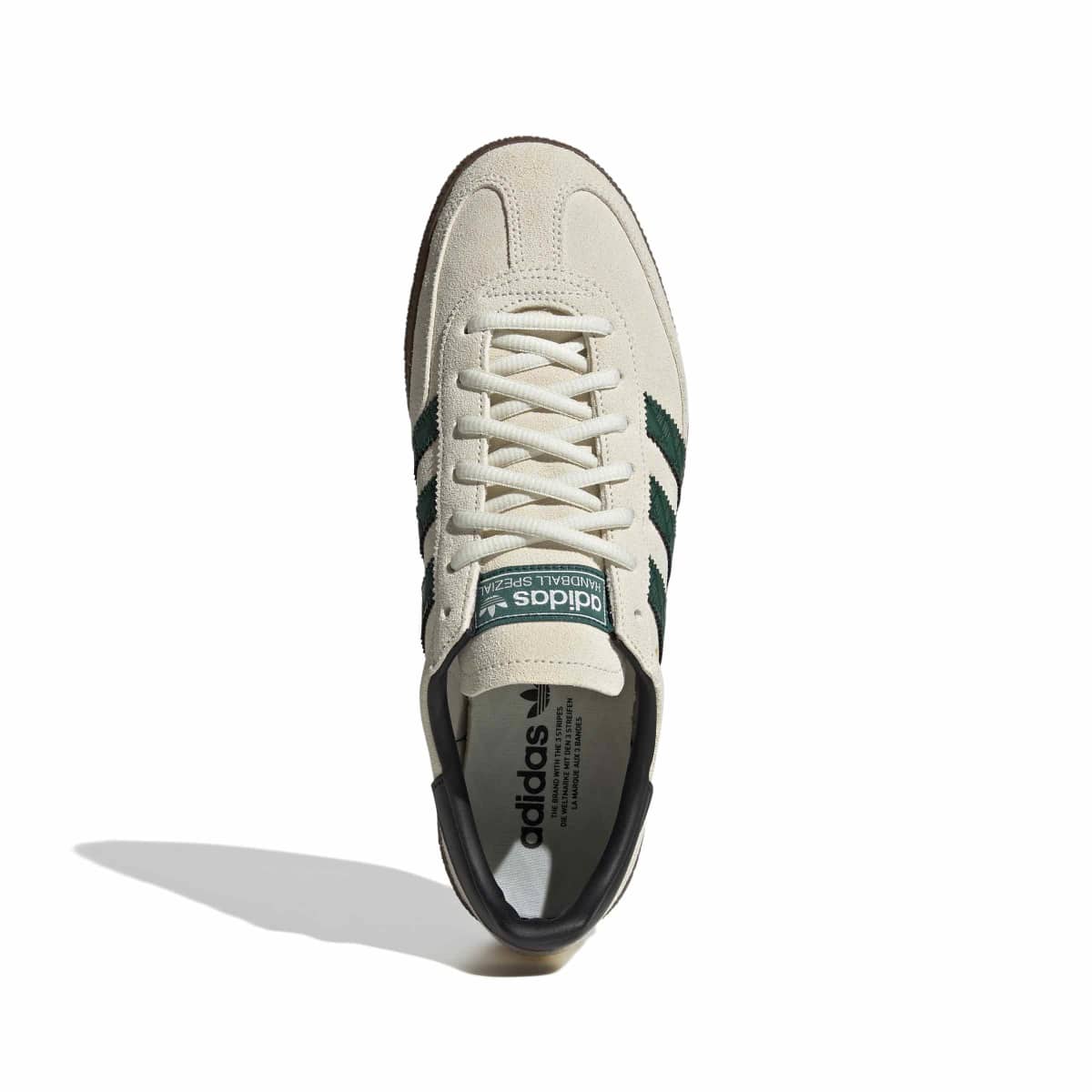 Adidas Handball Spezial Mens White Green Gum Sole