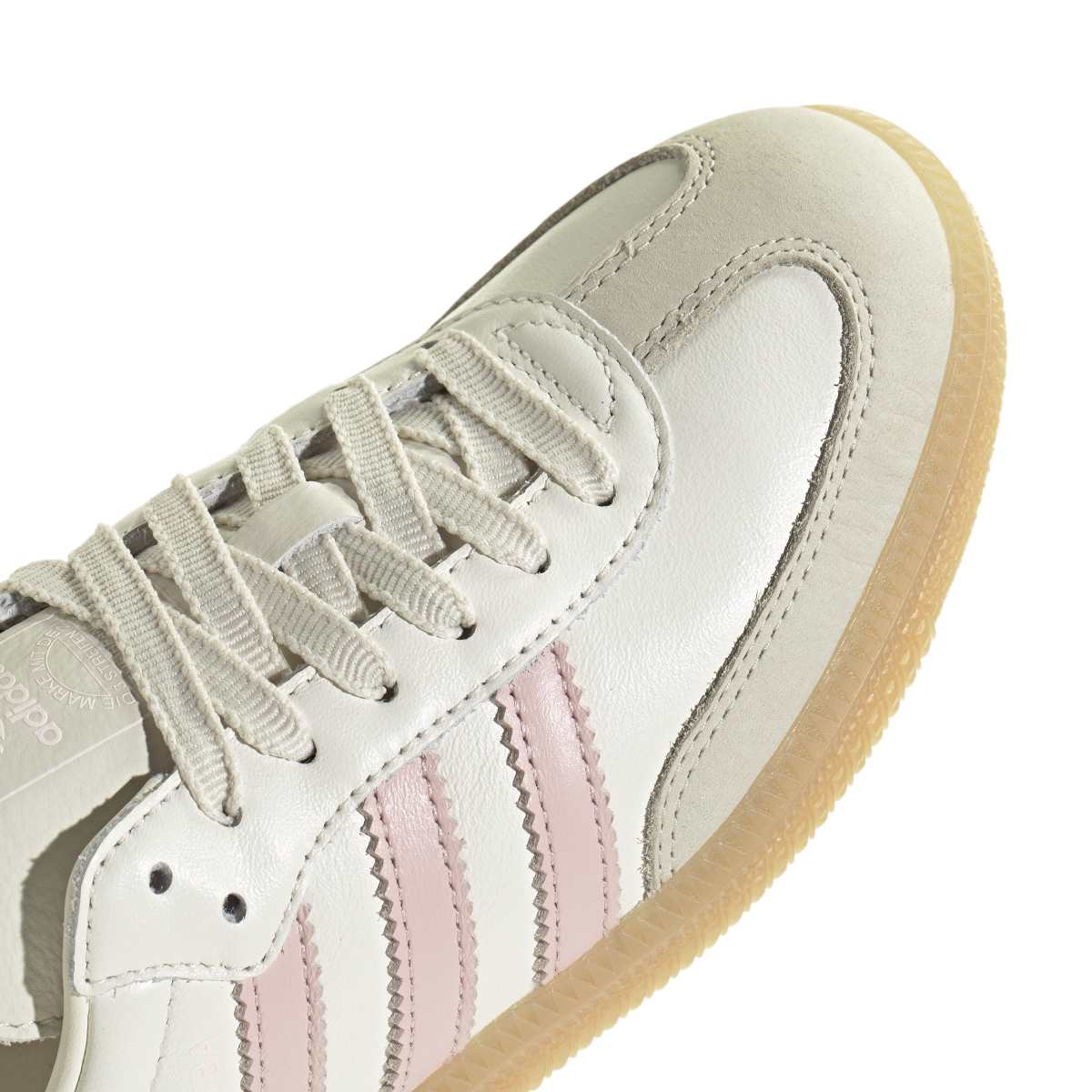 Adidas Samba OG Womans White Pink Stripes - Last Pair W10