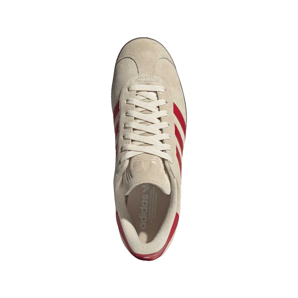 Adidas Gazelle Beige Scarlet