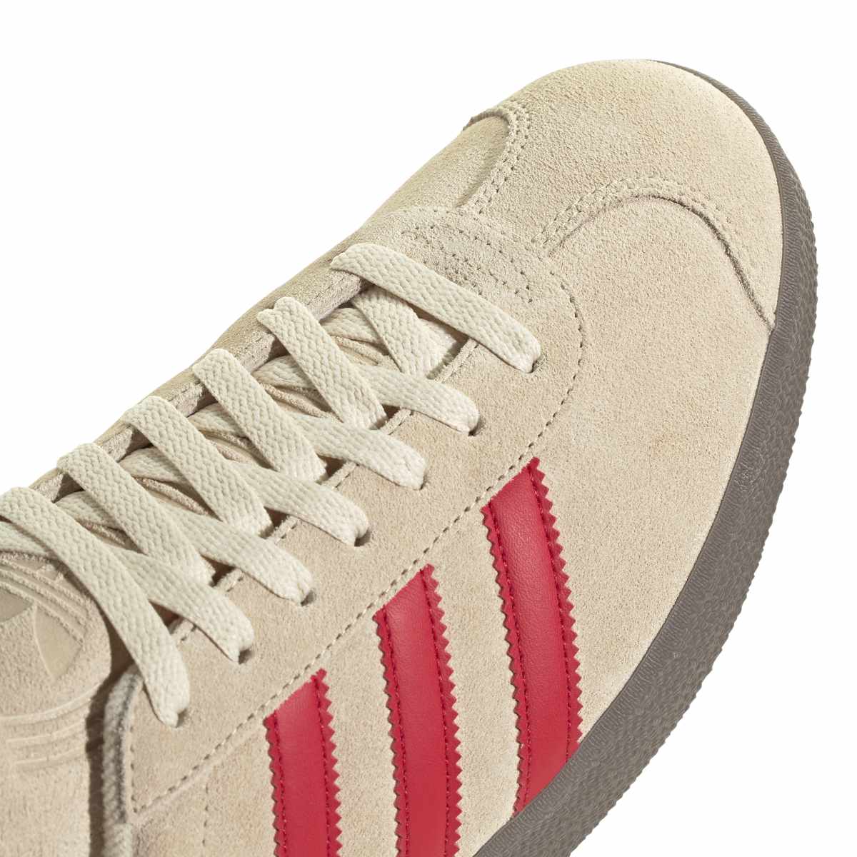 Adidas Gazelle Beige Scarlet