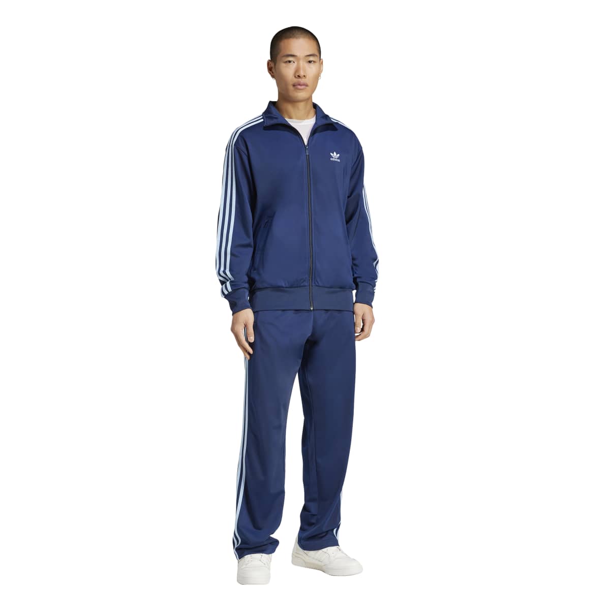 Adidas Firebird Track Pants Blue on Blue