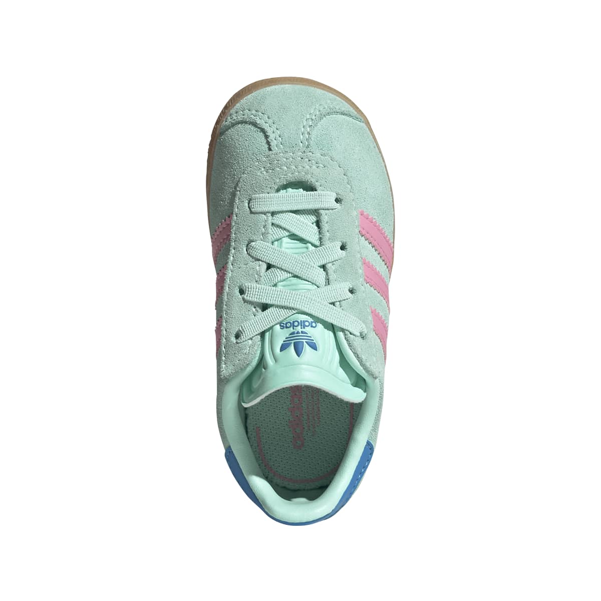 Adidas Gazelle J Blue Mint Green Pink Kids Sneaker - Last Pair US 7c