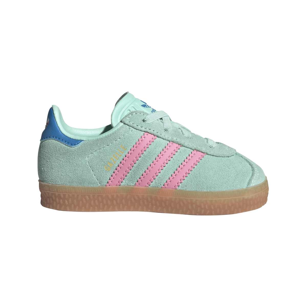Adidas Gazelle J Blue Mint Green Pink Kids Sneaker - Last Pair US 7c