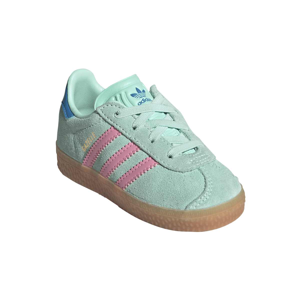 Adidas Gazelle J Blue Mint Green Pink Kids Sneaker - Last Pair US 7c