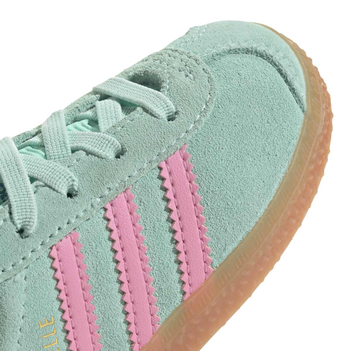 Adidas Gazelle J Blue Mint Green Pink Kids Sneaker - Last Pair US 7c